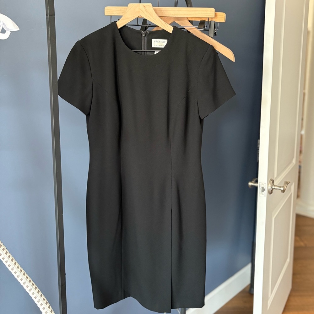 Nordstrom PREVIEW Collection Black Cocktail Dress